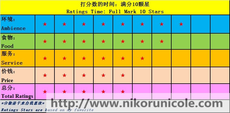 RockU Yakiniku Rating Star